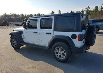 2020 Jeep Wrangler Unlimited Sport, daño Frontal, Copart lote 50574016, foto 2 de 12