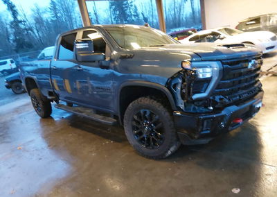 2025 Chevrolet Silverado 3500hd 4wd  Long Bed Lt, daño Lateral izquierdo, Iaai lote 43883541