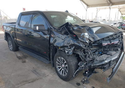 2021 Gmc Sierra 1500 4wd  Short Box At4, daño Frontal derecho, Iaai lote 45846329