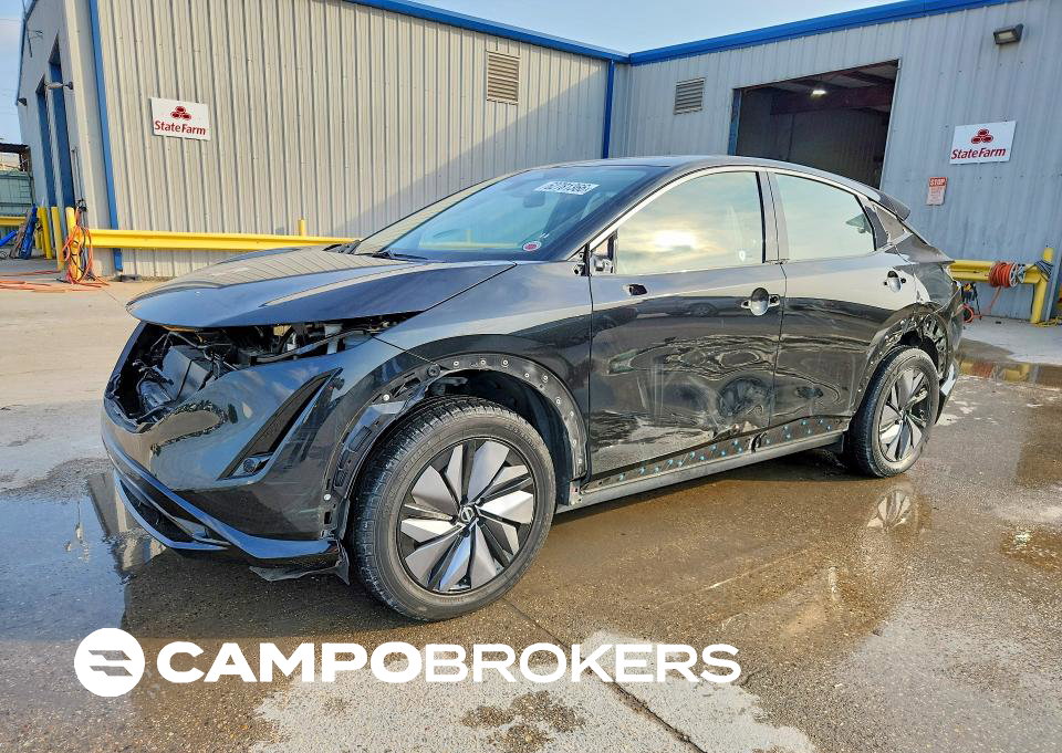 2023 Nissan Ariya Engage, daño Frontal, Copart lote 62781366