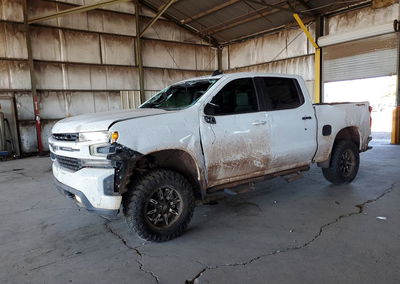 2019 Chevrolet Silverado K1500 Lt, daño Frontal, Copart lote 62292346