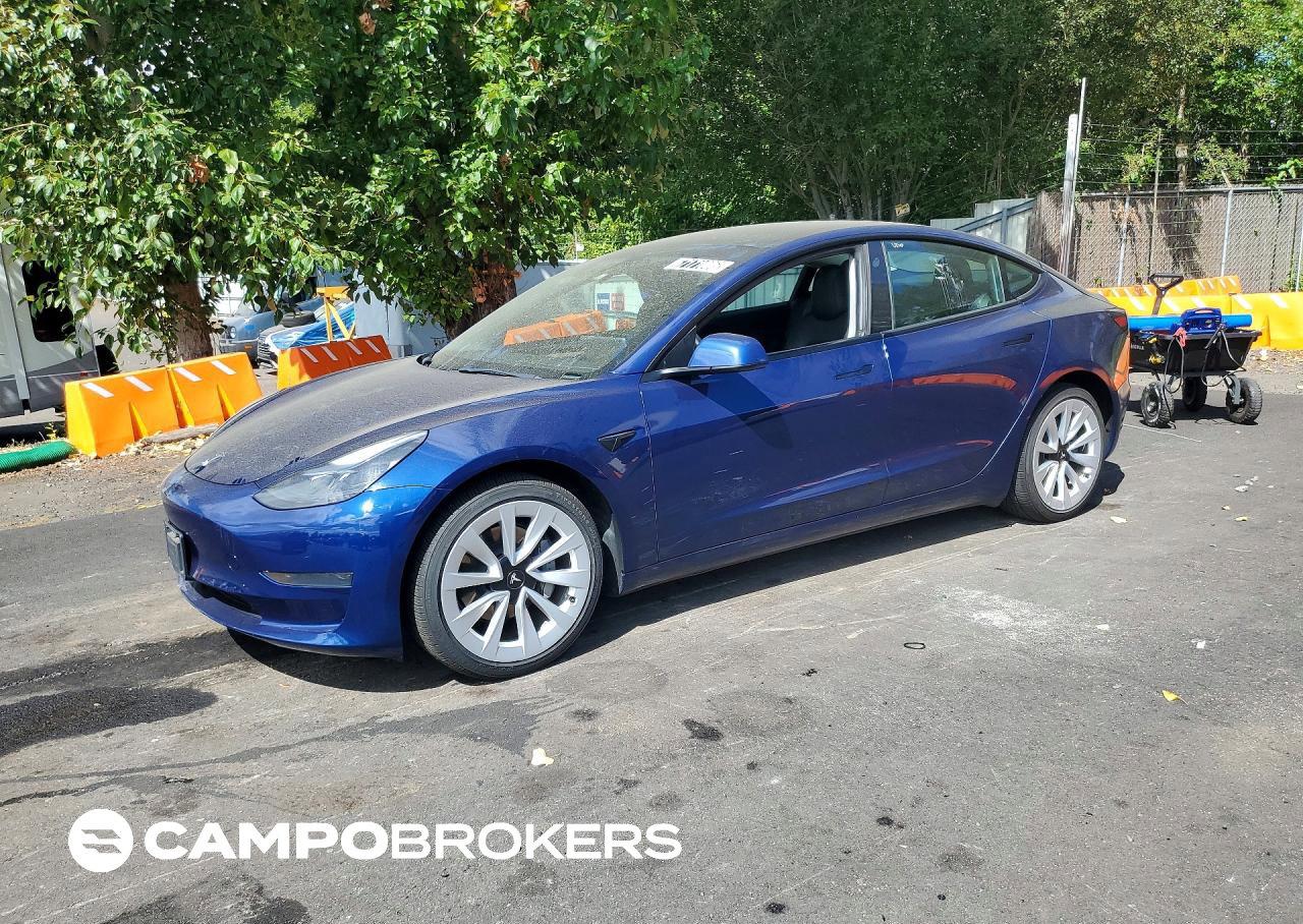 2023 Tesla Model 3, daño Mecánico, Copart lote 67171006