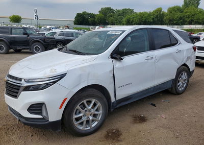 2024 Chevrolet Equinox Lt, пошкодження: Бік, Copart лот 59965546