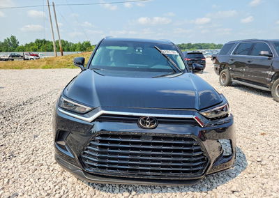 2026 Toyota Grand Highlander Hybrid Xle, Front End damage, Copart lot 62987106, photo 5 of 6