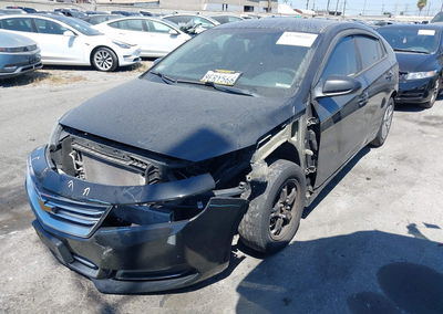 2019 Hyundai Ioniq Hybrid Blue, daño Frontal, Iaai lote 45700488, foto 2 de 6