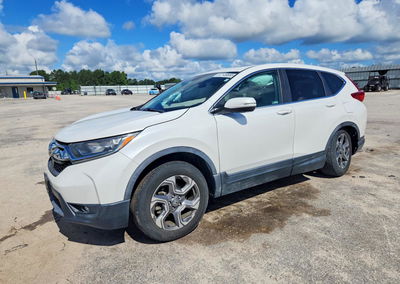 2019 Honda Cr-v Ex, daño Lateral, Copart lote 67149666
