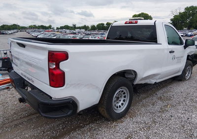 2020 Chevrolet Silverado 1500 2wd  Long Bed Wt, uszkodzenie: Przód, Iaai lot 45162142, zdjęcie 4 z 6