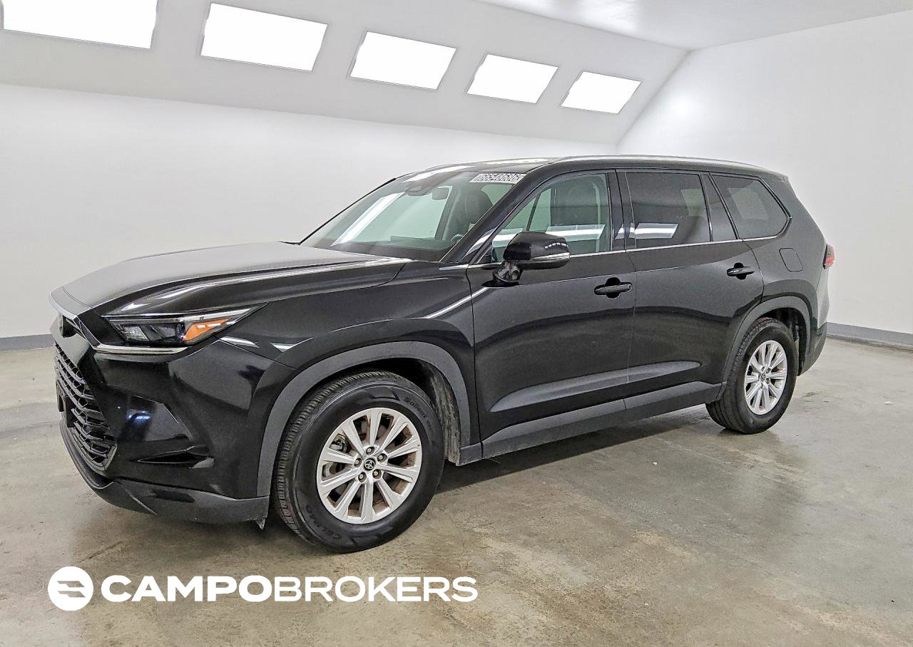 2025 Toyota Grand Highlander Xle, daño Lateral, Copart lote 66548686