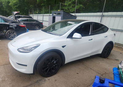 2023 Tesla Model Y, Rear End damage, Copart lot 52544606