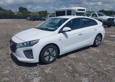 2020 Hyundai Ioniq Hybrid Blue, uszkodzenie: Normal Wear & Tear, Iaai lot 45432251, zdjęcie 2 z 6