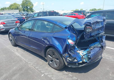 2023 Tesla Model 3 Rear-wheel Drive, daño Trasero, Iaai lote 45850399, foto 3 de 6