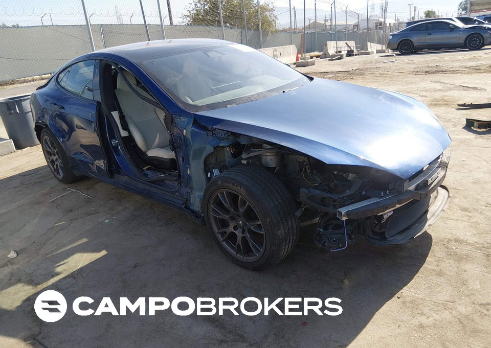 2021 Tesla Model S Long Range Dual Motor All-wheel Drive, пошкодження: Front & Rear, Iaai лот 45959326