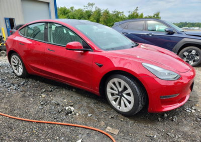 2023 Tesla Model 3, daño Lateral, Copart lote 67222606, foto 4 de 6