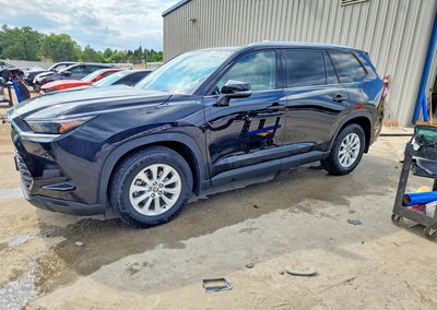 2024 Toyota Grand Highlander Xle, daño Granizo, Copart lote 62479576