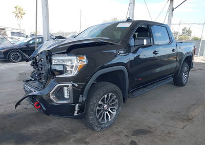 2021 Gmc Sierra 1500 4wd  Short Box At4, пошкодження: Правий перед, Iaai лот 45846329, фото 2 з 15