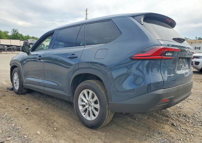2025 Toyota Grand Highlander Hybrid Xle, Front End damage, Copart lot 56773146, photo 2 of 6