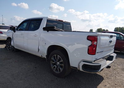 2021 Chevrolet Silverado 1500 4wd  Short Bed Rst, Front End damage, Iaai lot 45722199, photo 3 of 6