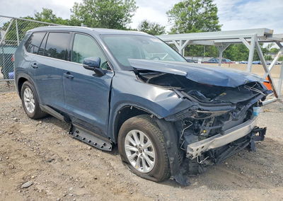 2025 Toyota Grand Highlander Hybrid Xle, Front End damage, Copart lot 56773146, photo 4 of 6