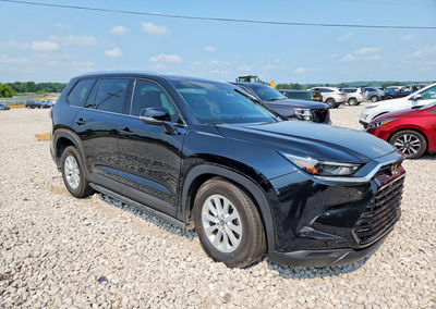 2026 Toyota Grand Highlander Hybrid Xle, Front End damage, Copart lot 62987106, photo 4 of 6