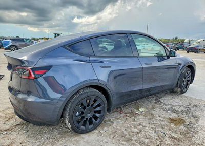 2023 Tesla Model Y, Side damage, Copart lot 67662626, photo 3 of 6