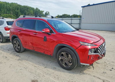 2022 Hyundai Santa Fe Sel, daño Lateral, Copart lote 62776486, foto 4 de 12