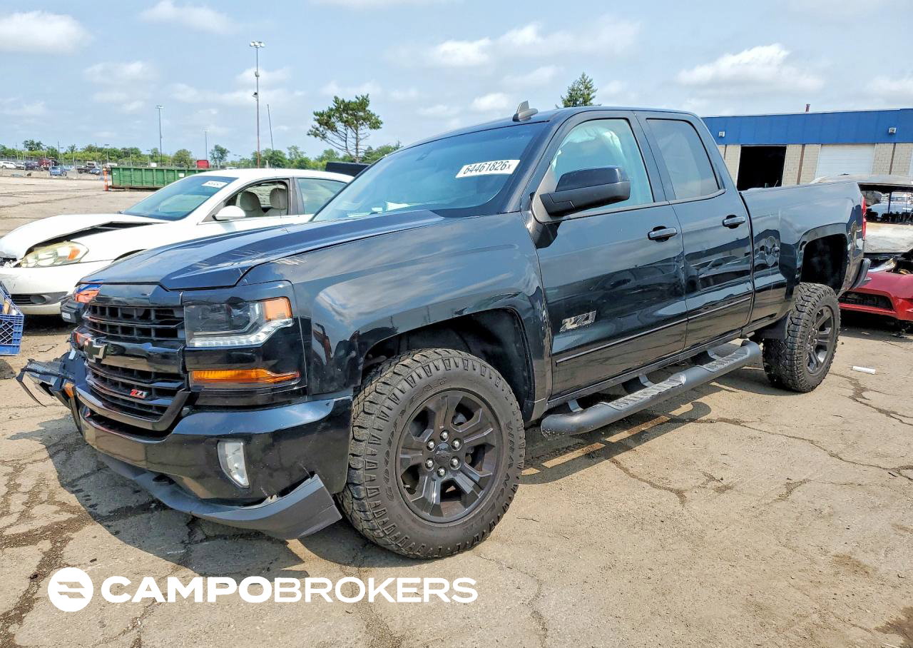 2019 Chevrolet Silverado Ld K1500 Lt, daño Frontal, Copart lote 64461826