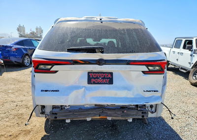 2024 Toyota Grand Highlander Hybrid Limited, uszkodzenie: Tył, Copart lot 66824936, zdjęcie 6 z 6