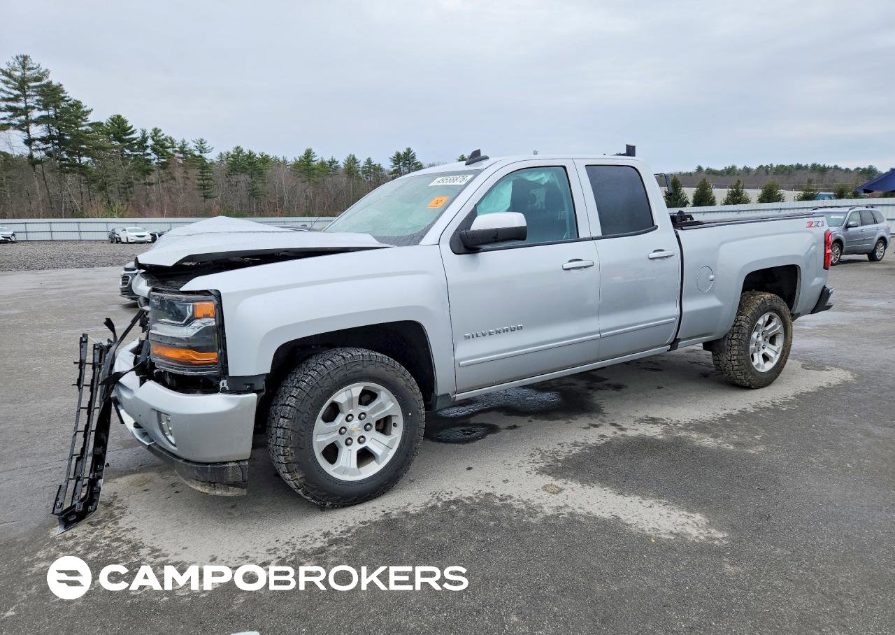 2019 Chevrolet Silverado Ld K1500 Lt, daño Frontal, Copart lote 49558876