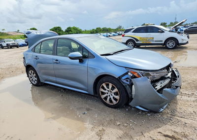 2021 Toyota Corolla Le, daño Trasero, Copart lote 58398476, foto 4 de 6