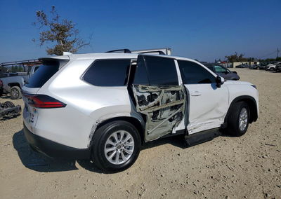 2025 Toyota Grand Highlander Hybrid Xle, Side damage, Copart lot 64478486, photo 3 of 6