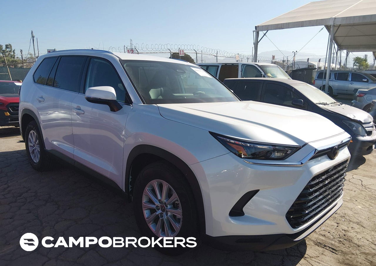 2026 Toyota Grand Highlander Hybrid Xle, пошкодження: Передня частина, Iaai лот 46031723