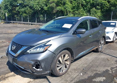 2023 Nissan Murano Sl Intelligent Awd, Rear damage, Iaai lot 45766227, photo 2 of 17