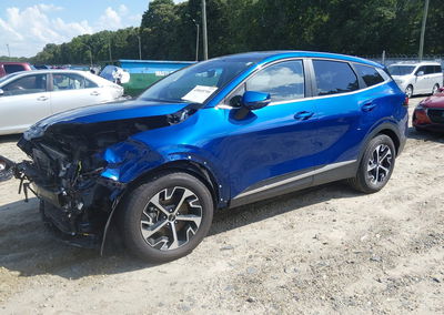 2025 Kia Sportage Ex, Front End damage, Iaai lot 45810746, photo 2 of 18