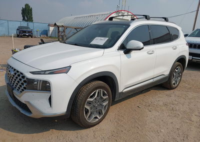 2022 Hyundai Santa Fe Hybrid Limited, uszkodzenie: Prawy przód, Iaai lot 45770025, zdjęcie 2 z 16