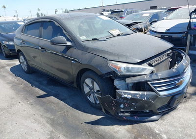 2019 Hyundai Ioniq Hybrid Blue, daño Frontal, Iaai lote 45700488