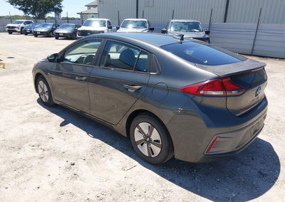 2020 Hyundai Ioniq Hybrid Blue, пошкодження: Normal Wear & Tear, Iaai лот 45478230, фото 3 з 6