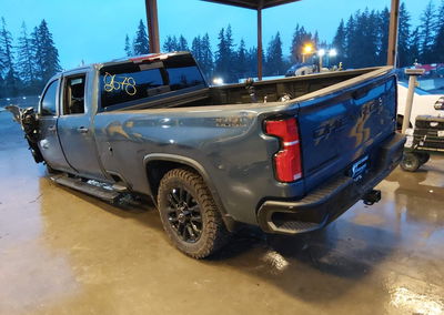 2025 Chevrolet Silverado 3500hd 4wd  Long Bed Lt, Left Side damage, Iaai lot 43883541, photo 3 of 6