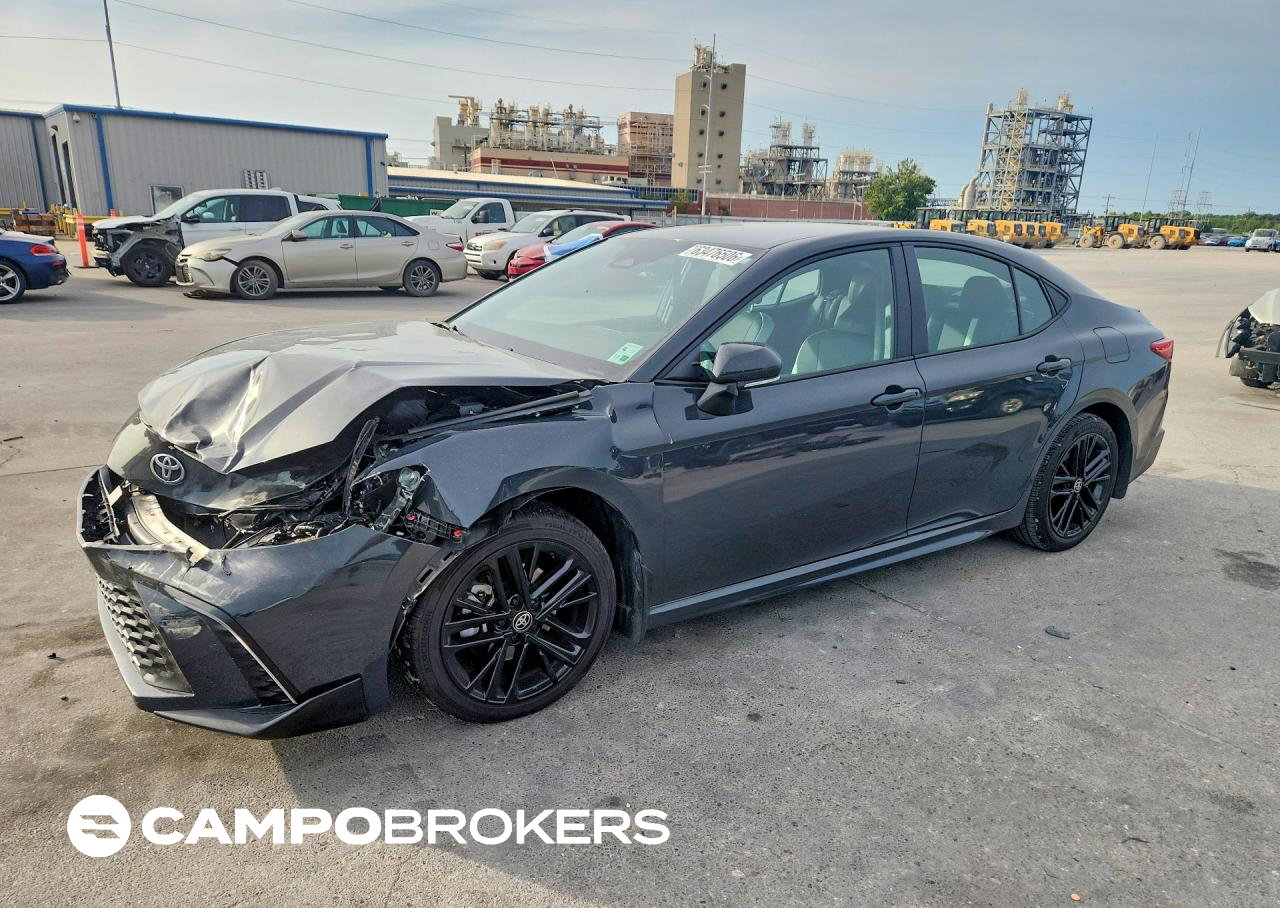 2025 Toyota Camry Se, daño Frontal, Copart lote 63476506
