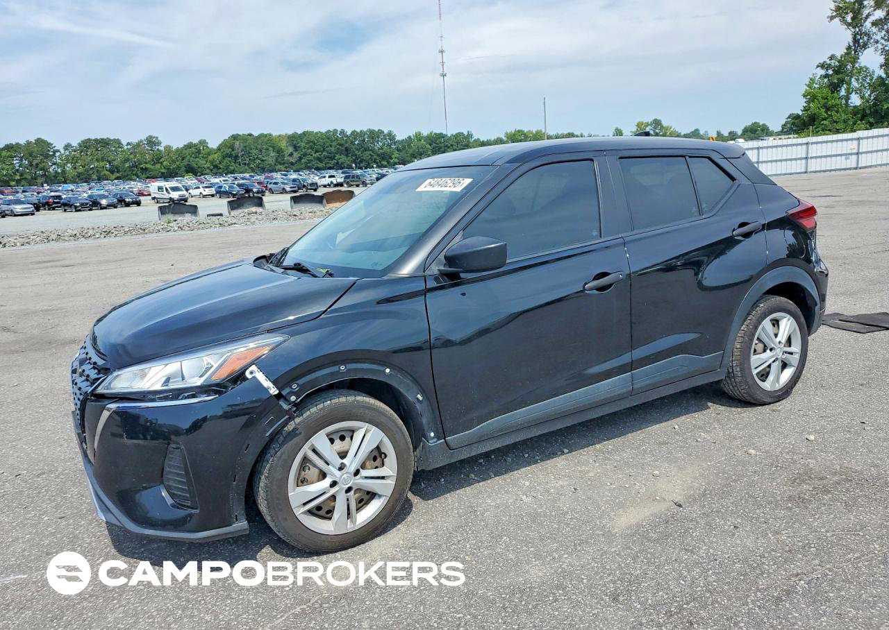 2021 Nissan Kicks S, uszkodzenie: Bok, Copart lot 64846296