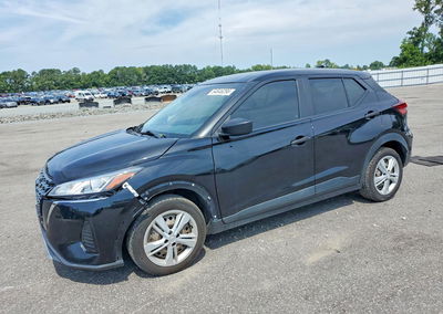 2021 Nissan Kicks S, daño Lateral, Copart lote 64846296