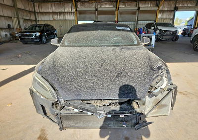 2020 Tesla Model S, daño Frontal, Copart lote 66234876, foto 5 de 13