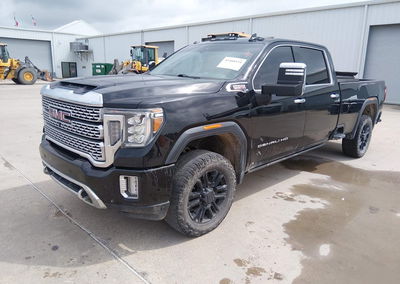 2021 Gmc Sierra 3500hd, пошкодження: Theft, Iaai лот 45408151, фото 2 з 6