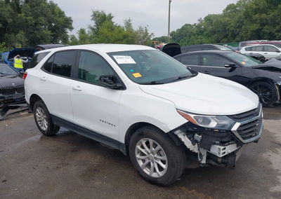 2020 Chevrolet Equinox Fwd Ls, пошкодження: Лівий бік, Iaai лот 45697349