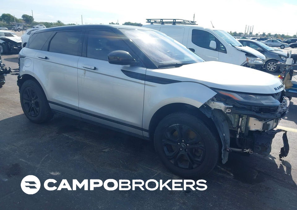 2020 Land Rover Range Rover Evoque S, Front & Rear damage, Iaai lot 43921471