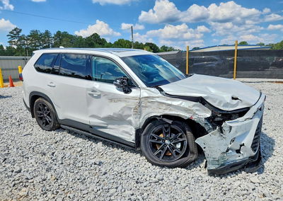 2026 Toyota Grand Highlander Platinum, uszkodzenie: Przód, Copart lot 66928636, zdjęcie 4 z 6