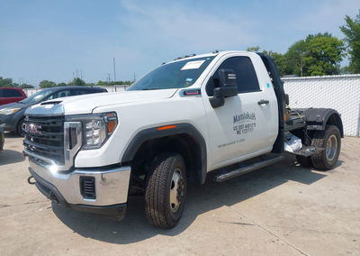 2022 Gmc Sierra 3500hd 2wd  Long Bed Pro, пошкодження: Правий бік, Iaai лот 45776208, фото 2 з 6