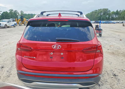 2022 Hyundai Santa Fe Sel, daño Lateral, Copart lote 62776486, foto 6 de 12