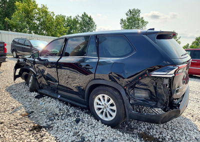 2026 Toyota Grand Highlander Hybrid Xle, Front End damage, Copart lot 62987106, photo 2 of 6