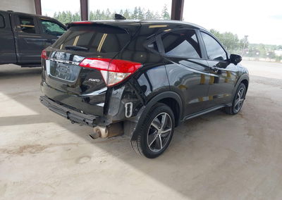 2022 Honda Hr-v Awd Ex, daño Lateral izquierdo, Iaai lote 45855505, foto 4 de 6