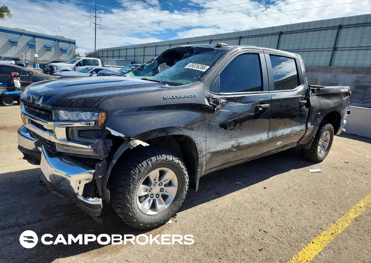 2021 Chevrolet Silverado K1500 Lt, uszkodzenie: Przód, Copart lot 65026266